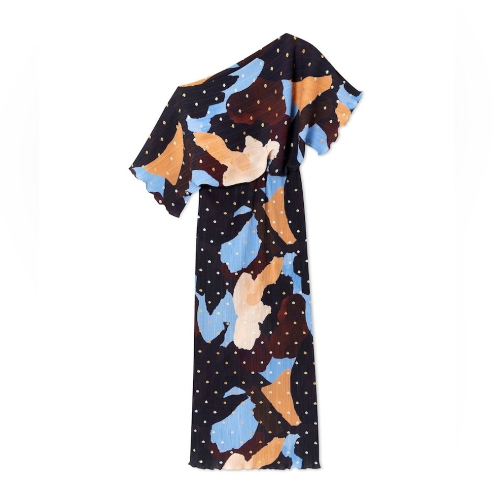 Never Fully Dressed Multi-Color Abstract Print Maxi Dress - Picture 12 of 12